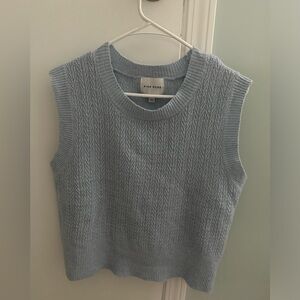 BABY BLUE SWEATER VEST